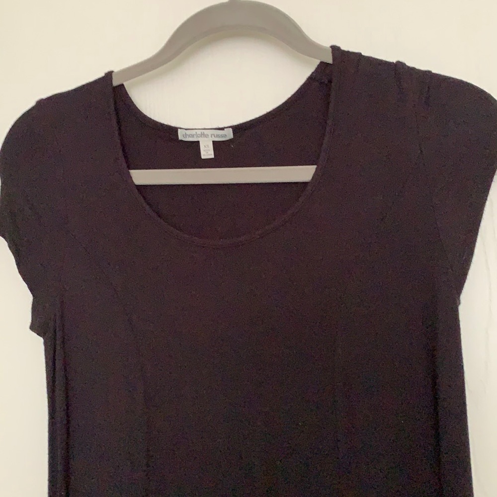 Black T-shirt Dress